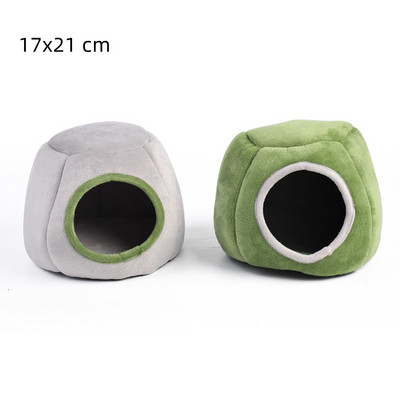 Soe voodi roti võrkkiik orav talve lemmiklooma mänguasi hamstri puurimaja rippuv pesa + matt merisea voodi jaoks