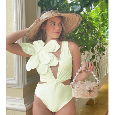 2023 Costum de baie sexy cu decolteu în V Costume de baie de femeie Push Up Monokini cu imprimeu Costume de baie Costum de baie Imbracaminte de plajă