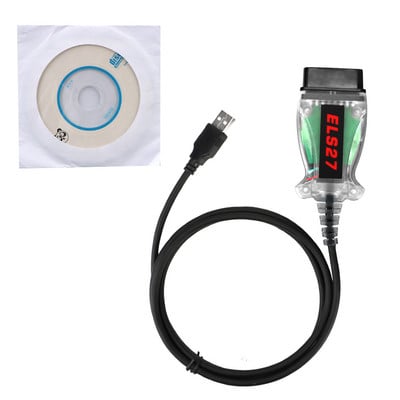 NAUJAS V2.3.7 ELS27 Forscan Car ELM327 OBD2 diagnostikos įrankio skaitytuvo kodų skaitytuvas, skirtas Mazda 3 CX5 6 Ford Focus MK2 MK3 Fiesta Lincoln