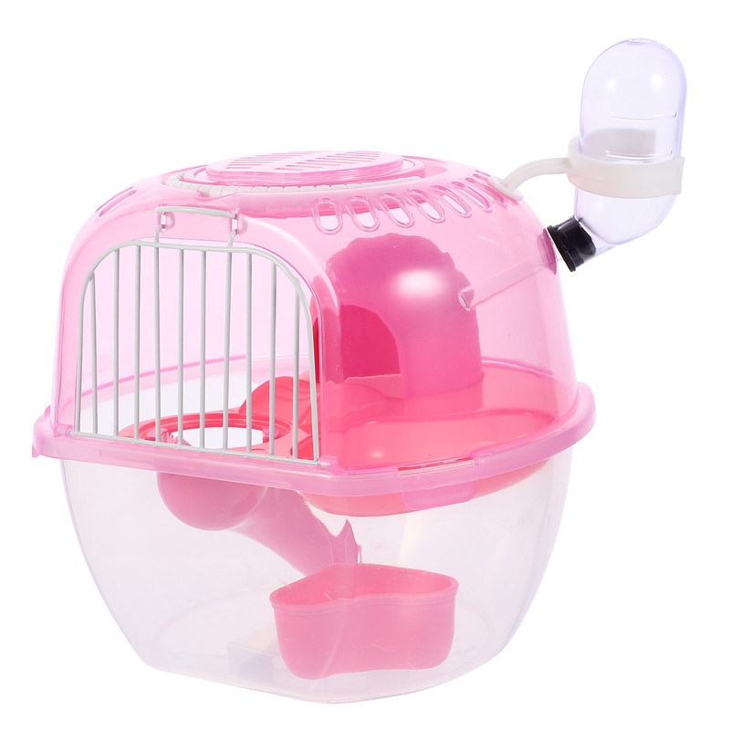 Cușcă pentru hamsteri Casă de călătorie Guineeages Șoareci portabil arici șoareci colibă ascunzătoare chinchillahabitats rozătoare pitic mașină