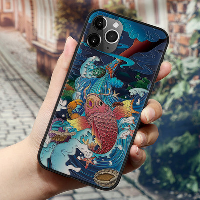 За Samsung Galaxy S22 Ultra Plus 5G Калъф Релефен 3D релеф Мек силиконов капак За Samsung s22 S 22 S22plus S22ultra TPU Fundas