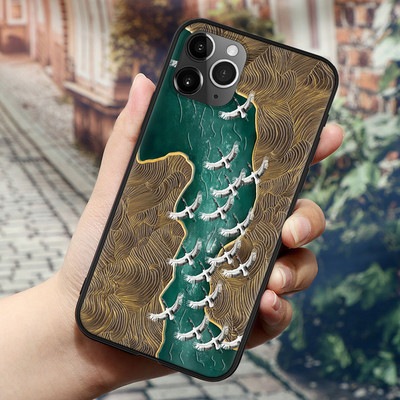 За Samsung Galaxy S22 Ultra Plus 5G Калъф Релефен 3D релеф Мек силиконов капак За Samsung s22 S 22 S22plus S22ultra TPU Fundas