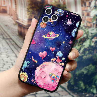 За Samsung Galaxy S22 Ultra Plus 5G Калъф Релефен 3D релеф Мек силиконов капак За Samsung s22 S 22 S22plus S22ultra TPU Fundas