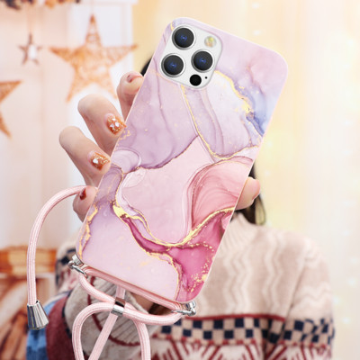 Για Samsung S23 S22 Ultra S21 S20 FE S10e S10 S9 Plus A13 A12 A03 A21S A22 A31 A32 A33 A50 A51 A52 A53 M13 Κολιέ θήκη με κορδόνι