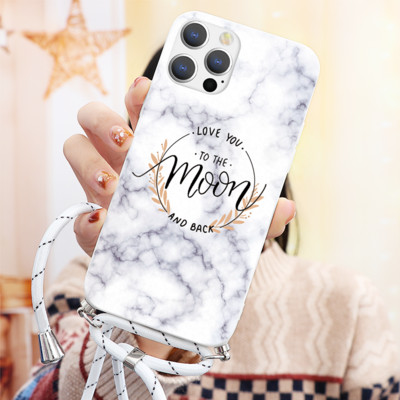 Για Samsung S23 S22 Ultra S21 S20 FE S10e S10 S9 Plus A13 A12 A03 A21S A22 A31 A32 A33 A50 A51 A52 A53 M13 Κολιέ θήκη με κορδόνι