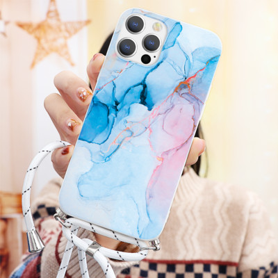 Για Samsung S23 S22 Ultra S21 S20 FE S10e S10 S9 Plus A13 A12 A03 A21S A22 A31 A32 A33 A50 A51 A52 A53 M13 Κολιέ θήκη με κορδόνι