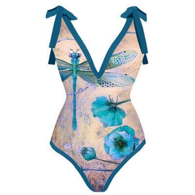 Női egyrészes fürdőruha szoknyával Fürdőruha Cover Up Retro nyaralás tengerparti ruha hát nélküli nyári elegáns szörföltözet fürdőruha