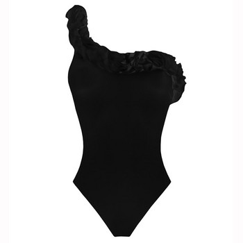 Ruffle One Piece μαγιό Push Up Γιορτινό ασύμμετρο γυναικείο μαγιό 2022 Καλοκαιρινό beachwear μαγιό εξώπλατο σέρφινγκ