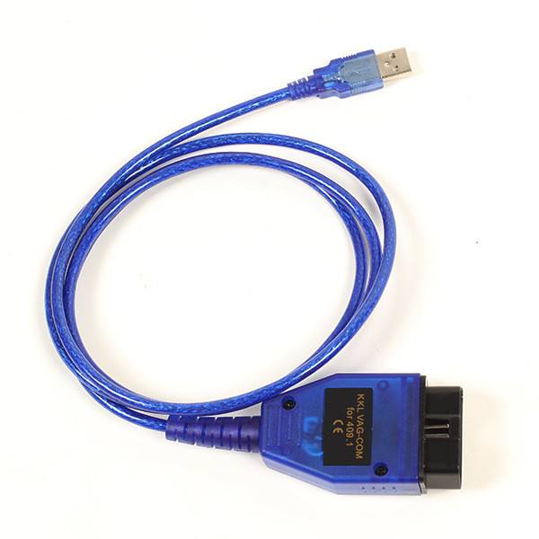 OBD2 II OBD USB kábel KKL VAG-COM 409.1 Diagnosztikai szkenner VW/Audi/Seat VCDS-hez