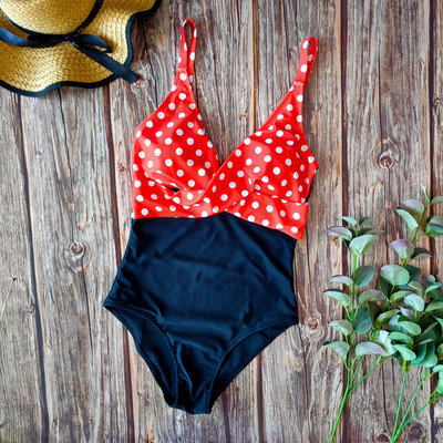 2022 Veľké jednodielne plavky, dámske body, sexy plavky, plážové oblečenie, vystužené monokini, XXXL