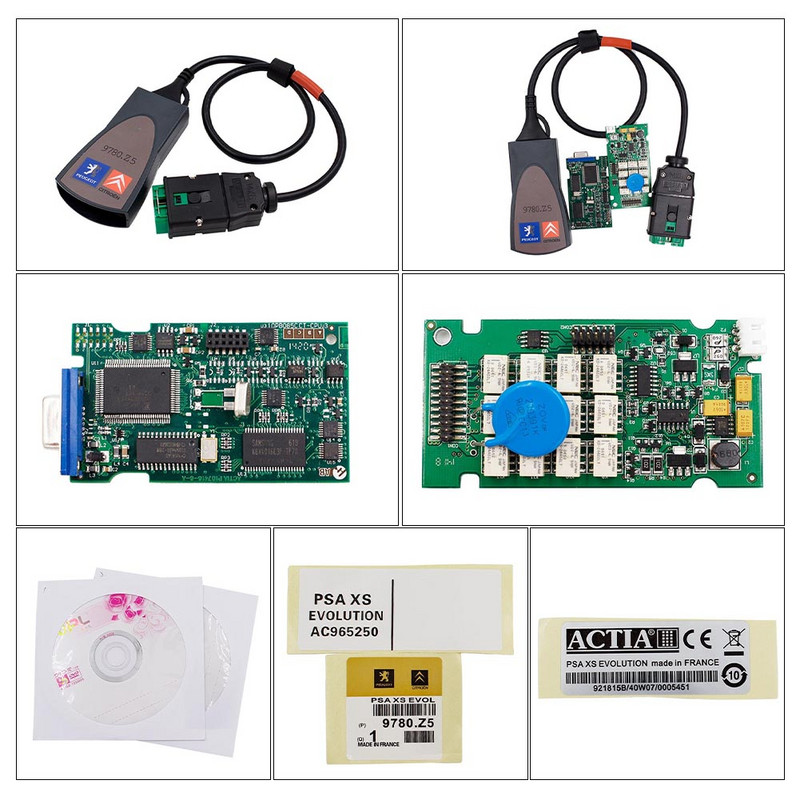 Lexia-3 PP2000 V48 V25 XS Evolution su Diagbox V7.76 programine įranga, skirta Citroen/OBD2 diagnostikos įrankiui