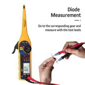 Автоматичен тестер за вериги Детектор Захранваща верига Комплект сонда Тестер за напрежение на електрическа верига Мултиметър Автомобилен диагностичен инструмент