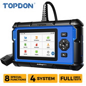TOPDON ArtiDiag600S OBD2 скенер Автомобилен диагностичен инструмент Четец на кодове Oil/BMS/ABS/SAS/EPB/DPF/TPMS/Throttle Engine Test Scan