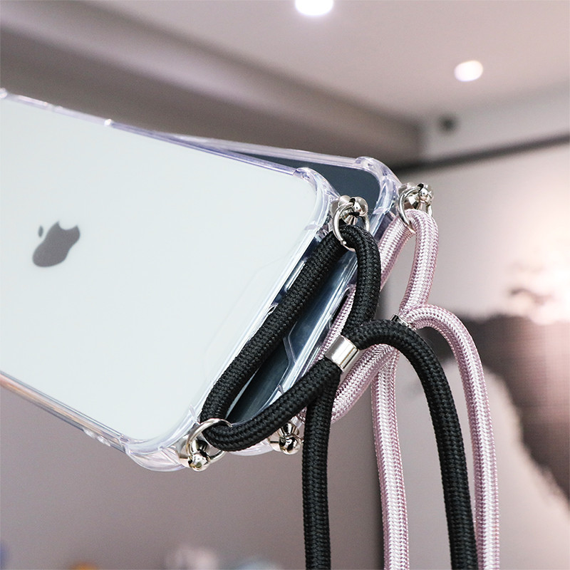 Колие с кръстосано тяло, шнур, въжен калъф за Samsung Galaxy S10 S22 S9 S8 S20 FE S21 Note 20 Ultra Lite 10 9 8 Plus чанта с цветя