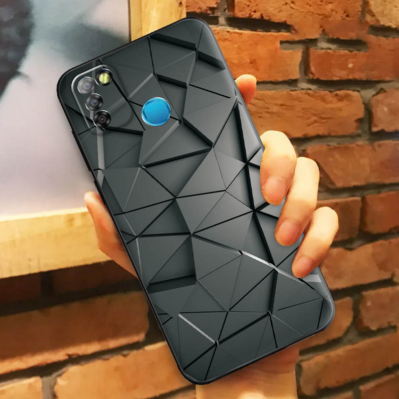 Για Infinix Hot 10 Lite Θήκη Infinix Hot 10 Play Θήκη κάλυψης τηλεφώνου για Infinix Hot10 Lite Cool Fashion Προστατευτικός προφυλακτήρας σιλικόνης