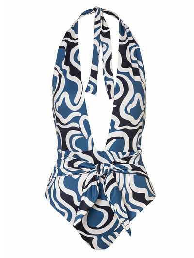 Модно плажно облекло Deep-v 2022 г. Нов цял бански костюм и плажно облекло с прикритие Плажно облекло Секси комплект бикини с връзки Летен бански костюм