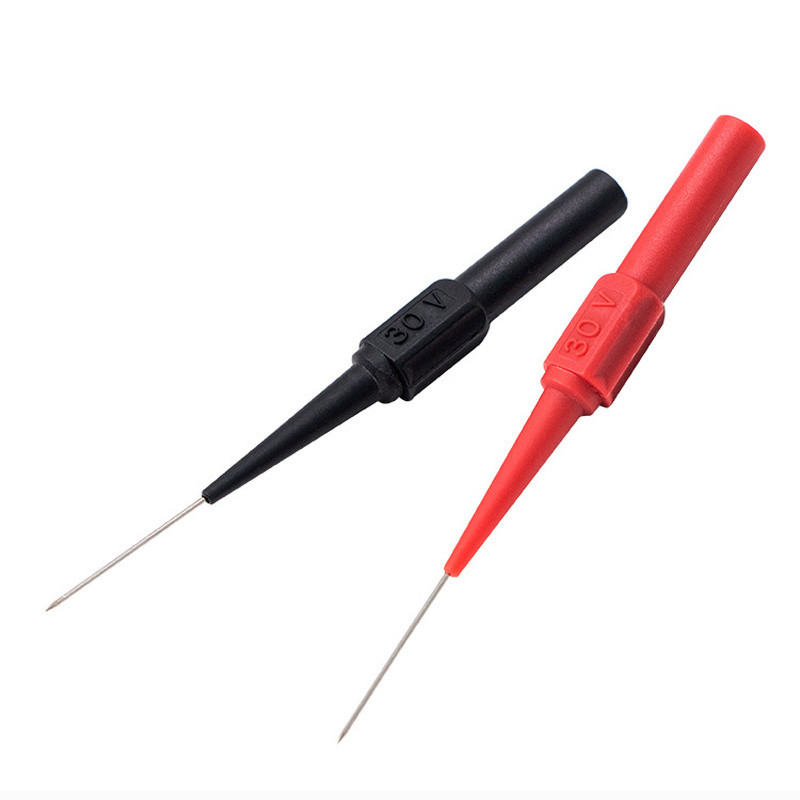 30 V diagnostikos įrankiai Multimetras bandymo laido prailginimas nugaros auskarų vėrimo adatos galiuko zondai Autotools Automobilių automobilių rinkinio mašina