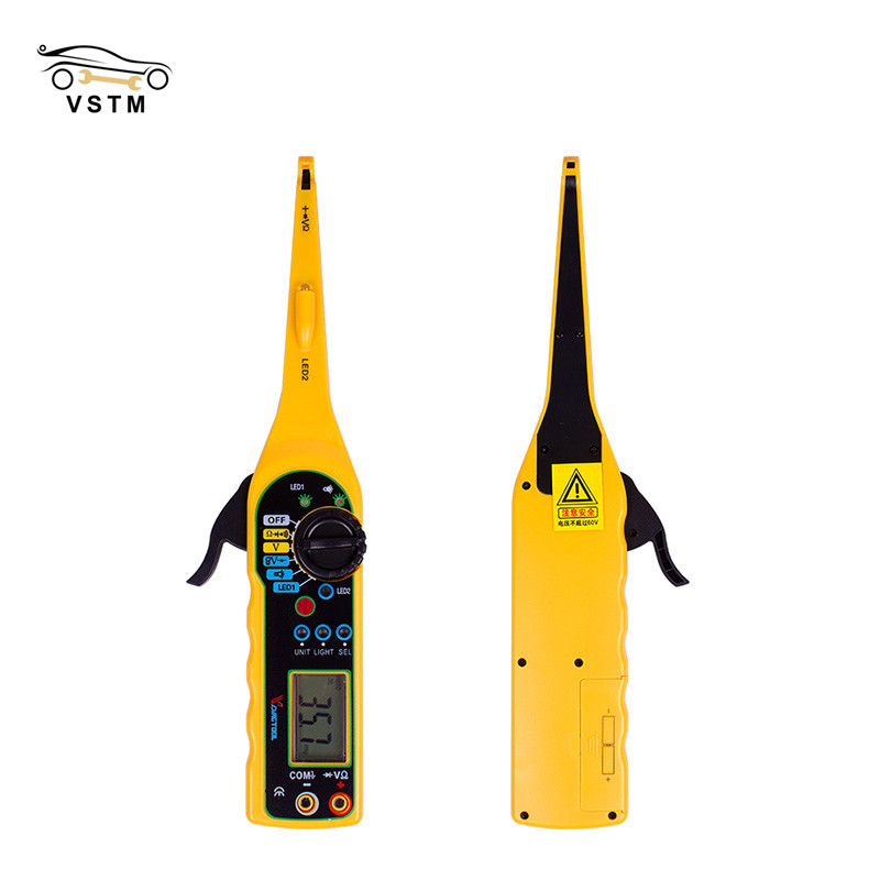 2019 ower Tester de circuite automat multifuncțional electric Multimetru Lampă Reparație auto Multimetru electric auto 0V-380V