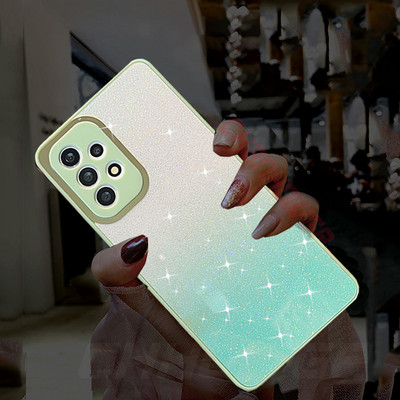 Πολυτελής θήκη Glitter Gradient για Samsung Galaxy S22 Ultra S21 Plus A13 A22 A23 A33 A53 A73 A52 A32 A12 A51 Μαλακό κάλυμμα σιλικόνης