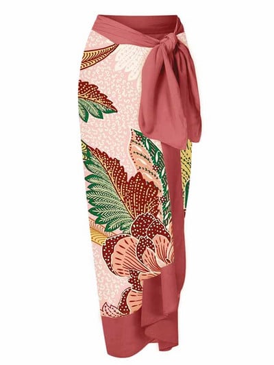 Ολόσωμα μαγιό Floral Colorblock print Γυναικεία μαγιό Γυναικεία καλοκαιρινά ρούχα παραλίας Backless Cutout Surf Wear 2022