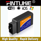 WiFi OBD2 V1.5/2.1 Προσαρμογέας σαρωτή Αυτόματη ανάγνωση κωδικού διάγνωσης & Εργαλείο σάρωσης για iOS Android Windows Read & Clear Car Check Engine