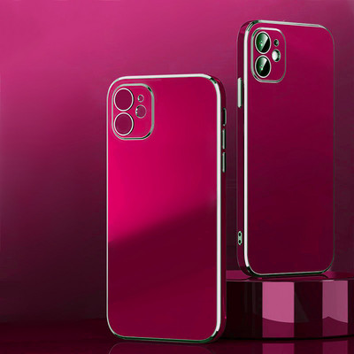 Πολυτελής τετράγωνη θήκη τηλεφώνου για iPhone 14 11 12 13 Pro Max XS Mini XR X 8 7 Plus SE 3 Μαλακό κάλυμμα σιλικόνης αντικραδασμικό