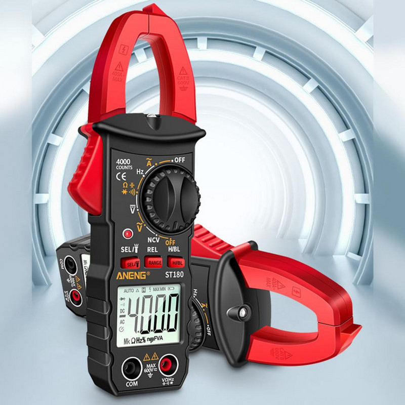 Rezistență Lanterna LCD Display Clamp Meter electrician pentru gospodărie