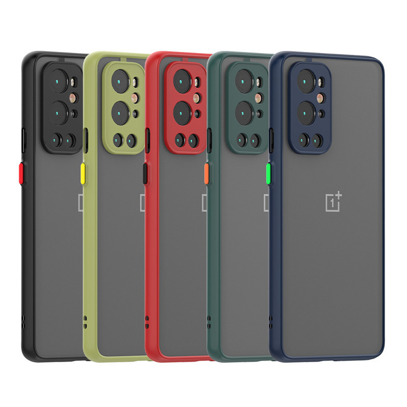 Πολυτελής σκληρή ματ θήκη για OnePlus 9 Pro 9RT 9R 8T 8 7 7T Pro 6T Nord 2 CE One Plus 9 RT 8 7 Κάλυμμα θήκης Armor Προφυλακτήρας αντικραδασμικό