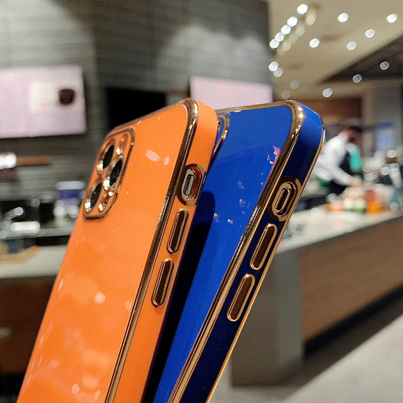 Μαλακή ηλεκτρολυμένη θήκη τηλεφώνου Candy για iPhone 11 12 13 14 X XR XS Max Pro Max 7 8 Plus SE2020 mini προστατευτικές θήκες