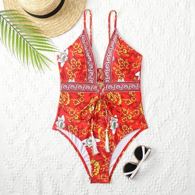 2023-as szexi egyrészes fürdőruha Patchwork fürdőruha Női Monokini Body Push Up fürdőruha Patchwork fürdőruha Strandruha