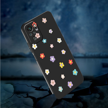 Θήκη Flower Little Dinosaur για Xiaomi Redmi Note 11 9S 10 9 8 7 9A 9C 9i K40 8T 10C 9T K50 Κέλυφος τηλεφώνου σιλικόνης