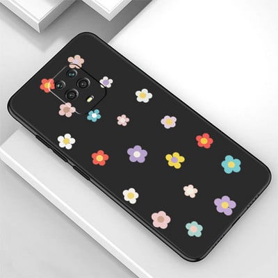 Θήκη Flower Little Dinosaur για Xiaomi Redmi Note 11 9S 10 9 8 7 9A 9C 9i K40 8T 10C 9T K50 Κέλυφος τηλεφώνου σιλικόνης