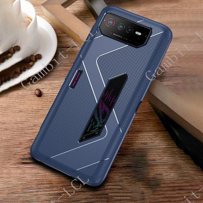 Για ASUS ROG Phone 6 Case Soft Silicone Armor Αντικραδασμικός προφυλακτήρας Gaming Cooling Back Phone6 Pro ROG6 6D Ultimate Original Cover