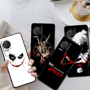 DC Suicide Squad Cool Joker Мек черен калъф за телефон Xiaomi Redmi K50 K40 Gaming Pro K30 10X 10 9 9A 9T 8A 4G 5G Капак