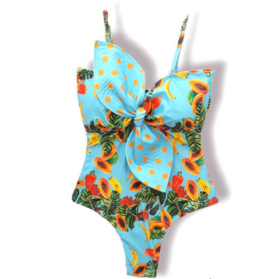 2022 Εκτύπωση One Piece Μαγιό Γυναικεία μαγιό Συνονθύλευμα μαγιό Monokini μαγιό με μαγιό με μασίφ επένδυση