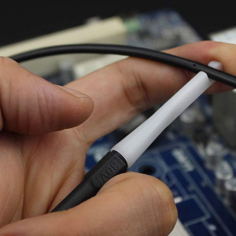 30 V automobilio multimetro bandymo zondo kaiščiai nerūdijančio plieno izoliacinės vielos pradūrimo adatos antgalis kištukiniam lizdui