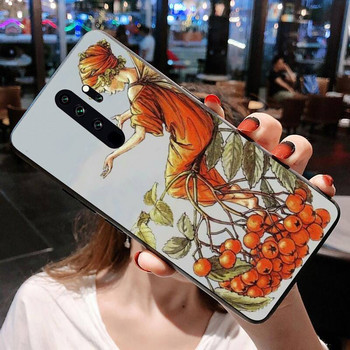 Όμορφη θήκη τηλεφώνου Flower Fairy Illustration για Redmi 9A 9 8A 7 6 6A Note 10 9 8 8T Pro Max K20 K30 Pro
