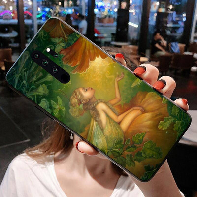 Husa de telefon frumoasa ilustratie cu zână de flori pentru Redmi 9A 9 8A 7 6 6A Note 10 9 8 8T Pro Max K20 K30 Pro
