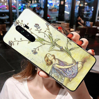 Husa de telefon frumoasa ilustratie cu zână de flori pentru Redmi 9A 9 8A 7 6 6A Note 10 9 8 8T Pro Max K20 K30 Pro