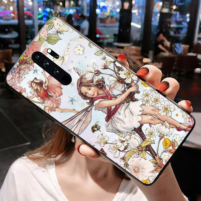 Husa de telefon frumoasa ilustratie cu zână de flori pentru Redmi 9A 9 8A 7 6 6A Note 10 9 8 8T Pro Max K20 K30 Pro