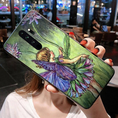 Husa de telefon frumoasa ilustratie cu zână de flori pentru Redmi 9A 9 8A 7 6 6A Note 10 9 8 8T Pro Max K20 K30 Pro