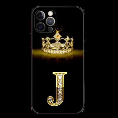 Puzdro pre iPhone 11 13 12 14 Pro 14 Pro Max XS XR Mäkký silikónový kryt Fundas Capa Shell Diamond Crown Letter