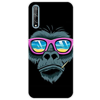 За Coque Huawei Y8P Case 2020 Силиконов боядисан TPU мек заден капак Калъф за телефон за Huawei Y8P AQM-LX1 Y 8P 6.3\