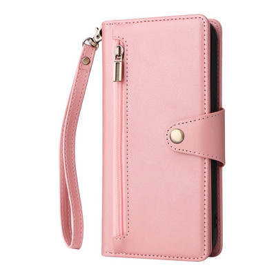 Θήκη τηλεφώνου πορτοφολιού για iphone 13 12 11 Pro MAX XS XR X 6 6S 7 8 Plus SE με 9 υποδοχές κάρτας Money Pocket Case Stand Χαρακτηριστικό κάλυμμα