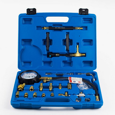 Novi stil! TU-114 mjerač tlaka goriva alati za automatsku dijagnostiku za tester pumpe za ubrizgavanje goriva 0~140psi 0~10bar brza spojka