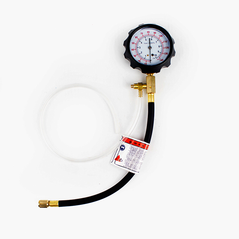 Novi stil! TU-114 mjerač tlaka goriva alati za automatsku dijagnostiku za tester pumpe za ubrizgavanje goriva 0~140psi 0~10bar brza spojka