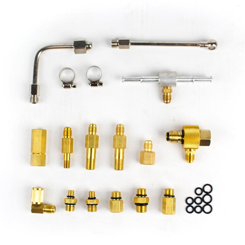 Novi stil! TU-114 mjerač tlaka goriva alati za automatsku dijagnostiku za tester pumpe za ubrizgavanje goriva 0~140psi 0~10bar brza spojka