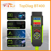 Topdiag BT400 12/24V 4 σε 1 κύκλωμα αναλυτής τάσης μπαταρίας Δοκιμαστής κυκλώματος διαρροής OBD2 Διαγνωστικά εργαλεία για φορτηγό αυτοκινήτου