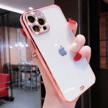 Boucho Luxury Plating Case за iphone 13 Pro Max 12Pro Max 11 Pro MAX XS XR X SE 7 8 plus 13Pro Калъф за държач за телефон Ring Grip Case