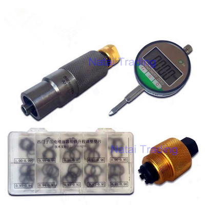 για Siemens Piezo Common Rail Injector Armature Lift Travel Measuring Seat Adjusting Shim 0,9-1,0mm Washer Piezo Injector κλειδί